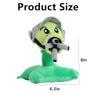 JHESAO 8-inch Plant Peashooter Zombie Plush Toy PVZ 1 2 Soft Doll Gatling