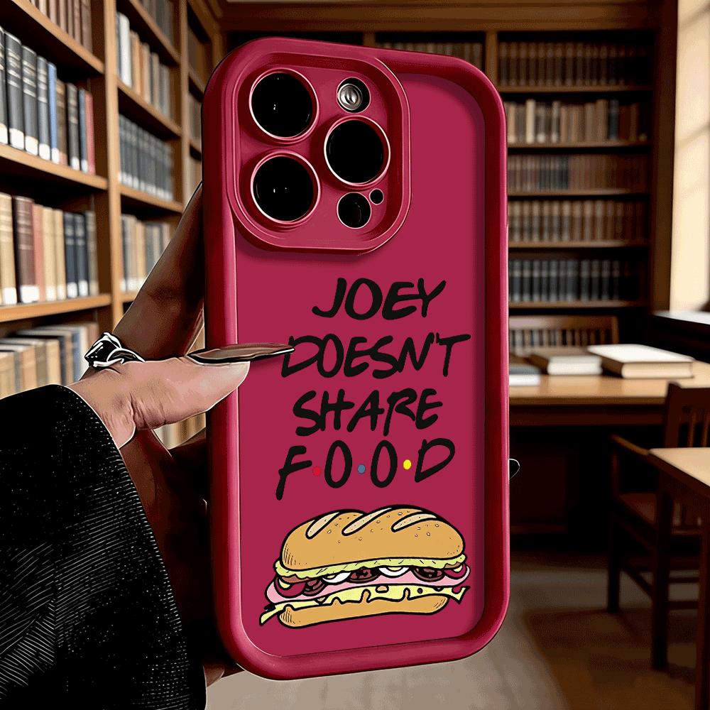 Joey Doesn t Share Food Art Soft TPU Shockproof Case For Xiaomi Redmi Note 15 14 13 12 11 Pro Anti-Fall Protective Back Cover Redmi 8