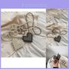 Trendy Mini Children's Crossbody Bag With Adorable Pearl Heart Design For Girls