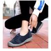 Large Size Women's Shoes Middle-aged and Elderly Casual Shoes Breathable Flat Bottomed Cloth Shoes Toe Caps Soft Soled Walking Shoes