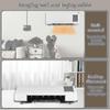 Portable Heater And Air Conditioner Combo Wall Mounted Desktop 2in1 Electric Heater Air Conditioner For Household Bedroom Heating And Cooling With Tim