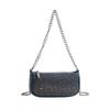 Summer Niche Full Diamond Bag Women's New Versatile Chain Messenger Bag Fashion Shoulder Small Square Bag