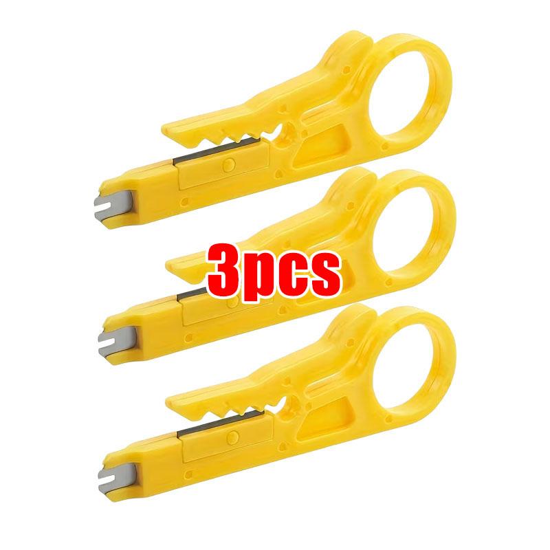 Wire Stripper Knife Crimper Pliers Crimping Tool Cable Stripping Wire Cutter Multi Tools Cut Line Multifunctional Hand Tools