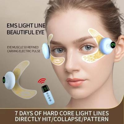 EMS Augenmasken-Patch Gesicht Augenmassagegerät Muskelstimulator Gesichtsmassagegeräte Schönheit Augen Lifting Müdigkeitslinderung Tränensäcke Augenringe