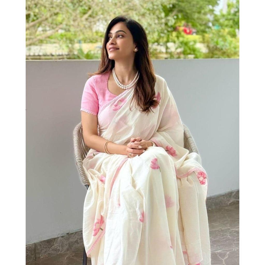Stylish casual saree