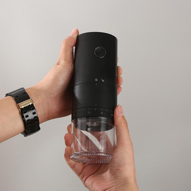 2025 Electric Coffee Bean Grinder Rechargeable Automatic Grinder Portable Coffee Grinder with ceramic core