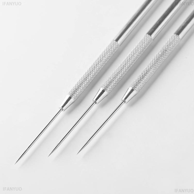 1Pc Soft Sculpting Clay Detail Needle DIY Polymer Clay Sculpting Auxiliary Molding Tool Ceramic Punching Supplies Accessories