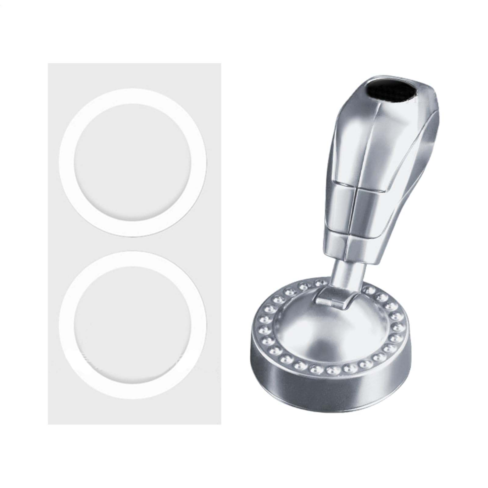 

Engine Start Button, Push Start, Lever, Rotary Protection, Scratch Resistant, Dustproof, Easy Installation, Custom Please refer to the description серебряный