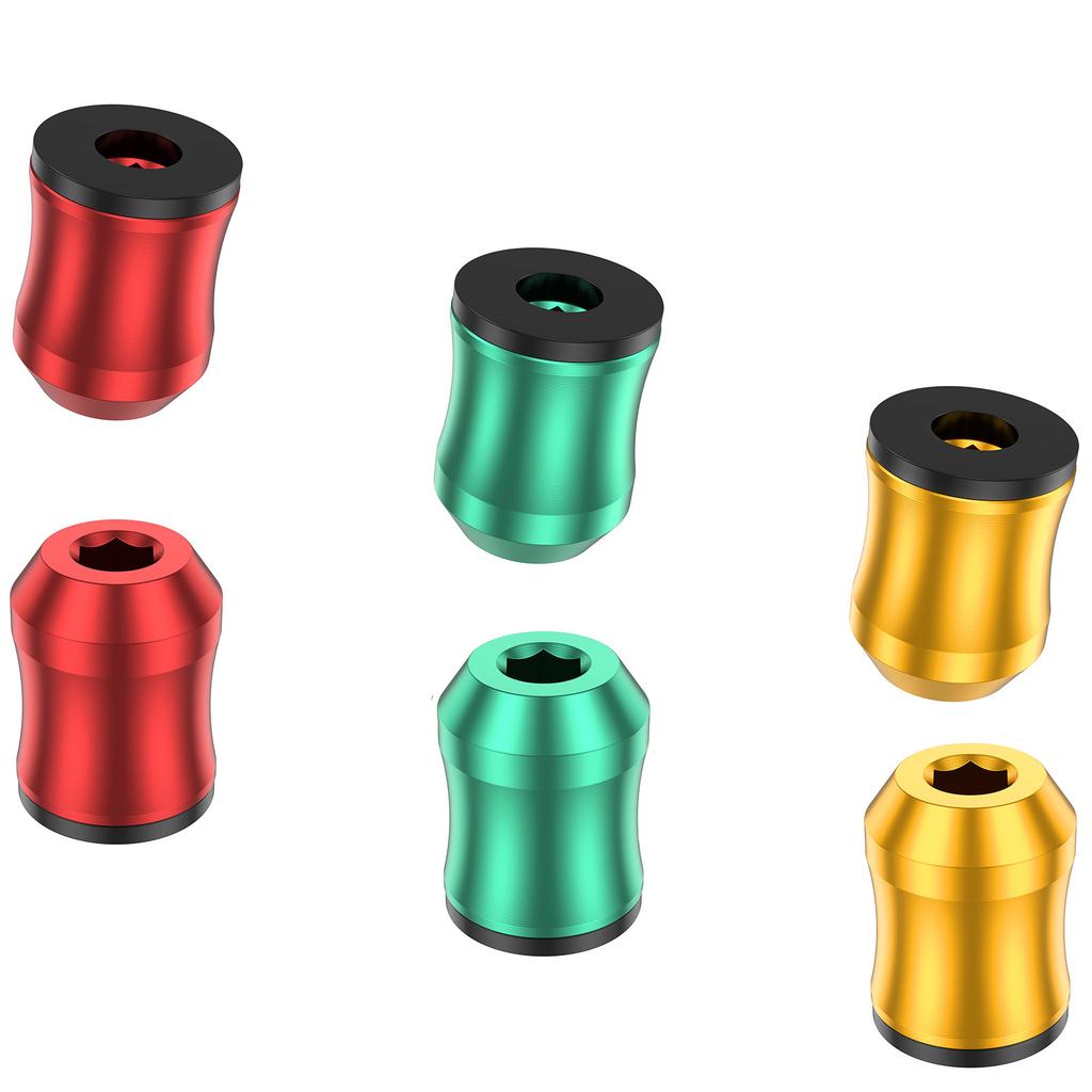 3/10Pcs Magnetic Screw Ring for Drill 1/4inch/6.35mm Hex Magnetic Screw Holder Magnetic Screwdriver Drill Bit Holder