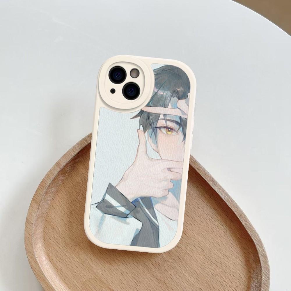 Anime Link Click Time Agent Phone Case Hard Leather For iPhone 16 15 14 13 12 Mini 11 14 Pro Max Xs X Xr 7 8 Plus Fundas
