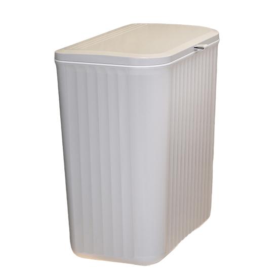 Kitchen Compost Bin 2.1 Gallon /3.2 Gallon Wall Mounted Trash Can with Lid Waste Basket Bin Bathroom Garbage Bin for Kitchen Countertop or under Sink