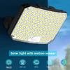 Solar Split Wall Light, 118 LED Human Body Induction Waterproof Light Control Wall Light