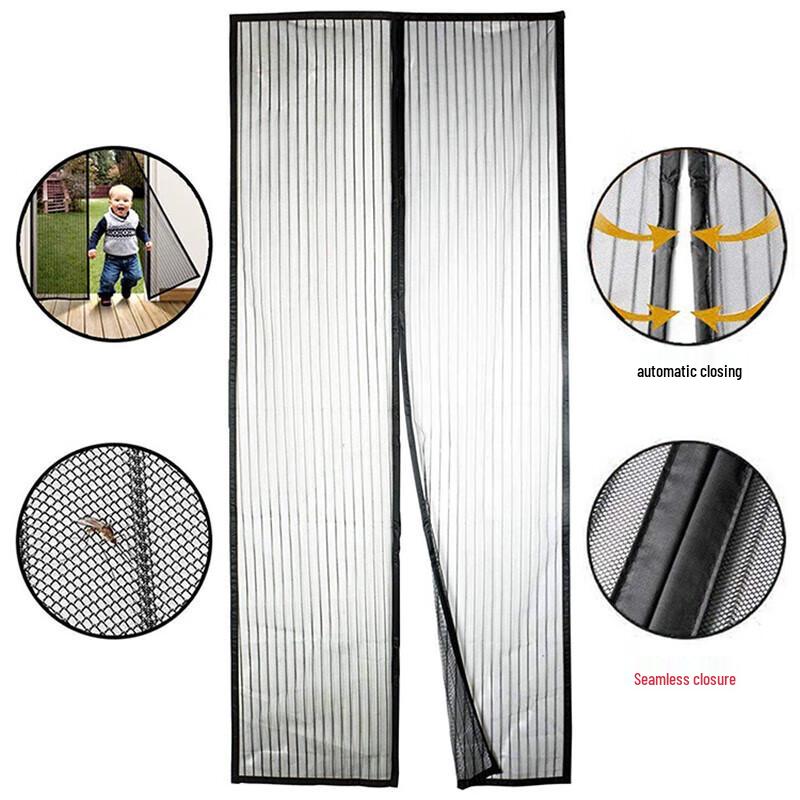 Self-Adhesive Anti-Mosquito Mesh Door Curtain