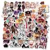 50 New Anime Tied Boy Hanako-jun Doodle Stickers Suitcase Laptop Waterproof Stickers