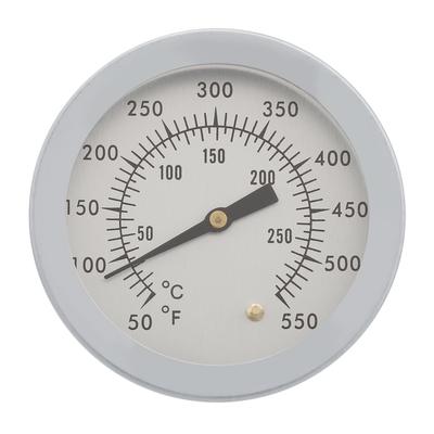 50~550 Fahrenheit Barbecue BBQ Smoker Grill Thermometer Temperaturanzeige Analoges Zifferblatt Doppelskala