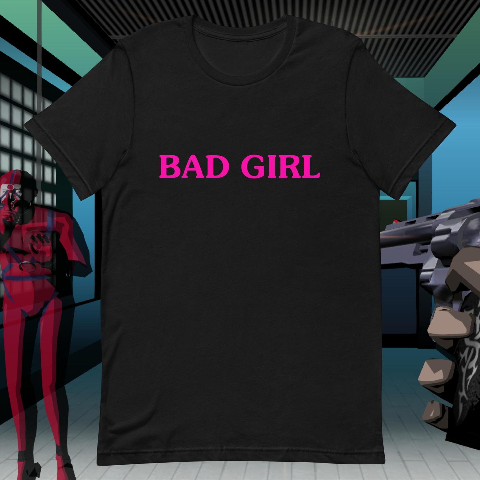Killer 7 Travis Bell BAD GIRL Cosplay Shirt No More Heroes Lollipop Chainsaw XXXXL