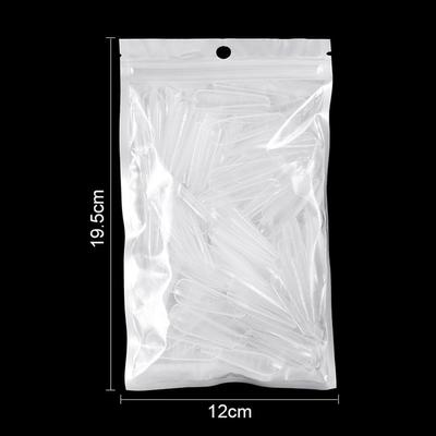 120 punte per unghie con scala di estensione rapida trasparente per unghie finte manicure per unghie