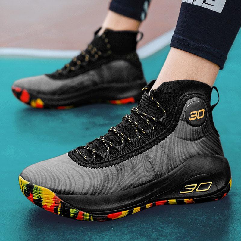 Basketball Shoes for Primary and Secondary School Students, Combat Boots for Men, Big Kids, Men and Women Sports Shoes