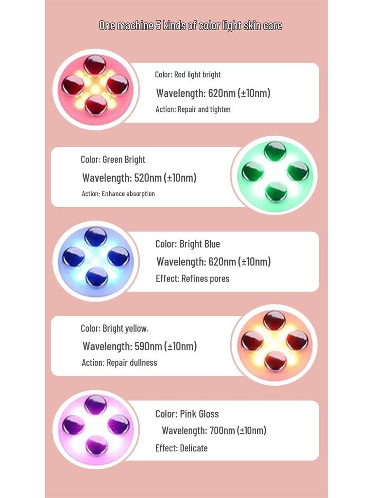 EMS Microcurrent LED Photon Skin Rejuvenation Device