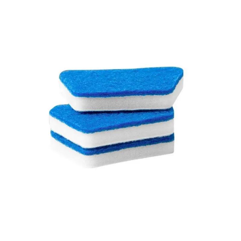 Bathroom Cleaning Brushes Multi-Functional Brush Trapezoidal Design Long Handle Removable Sponge Household Tool for Wall Bathtub Ceramic Tile Clean