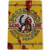 Vintage Metal Tin Signs Gulf Esso Agip Texaco Sinclair Mobile Man Cave Plate Motor Oil Garage Wall Stickers Gas Decor Plaque