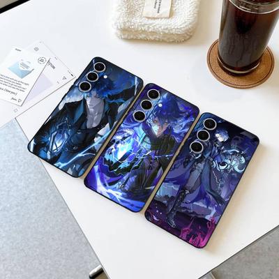 Genshin Impact Flins Phone Case For Samsung S 24 Fe 25 Ultra Plus 20 Lite 21 30 22 23 24 22 Ultra 5G Fundas