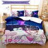 Juego de Ropa de Cama con Nombre Personalizado de Dibujos Animados Kpop Cazadores de Demonios 3 Piezas Cierre de Funda Nórdica Incluye 1 Funda Nórdica y 2 Fundas de Almohada para Todas las Estaciones Decoración de Dormitorio