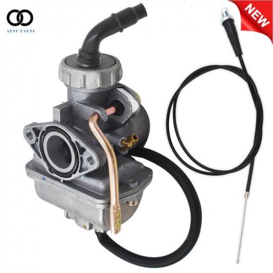 Carburetor & Throttle Cable Fits For Honda XL75 1977-1979 Carb