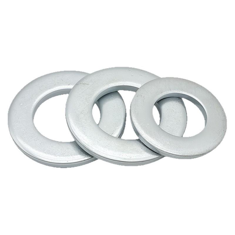 Blue-White Zinc Galvanized High-Strength Flat Washer Screw