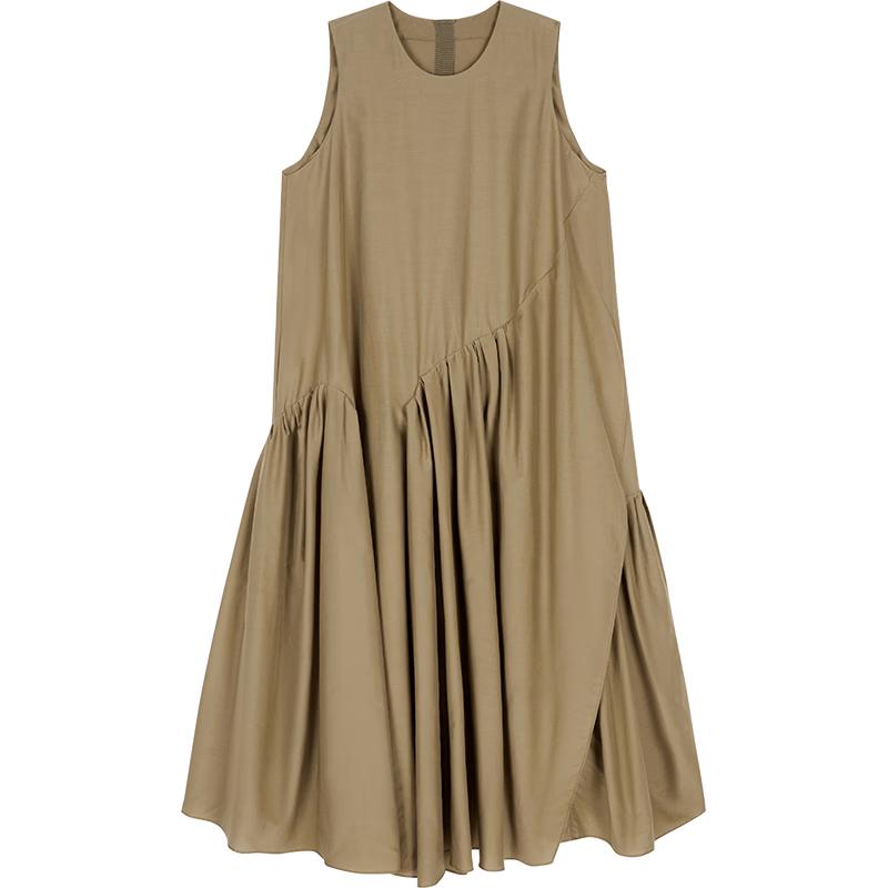JNBY 2025 Summer New Sleeveless A-line Dress