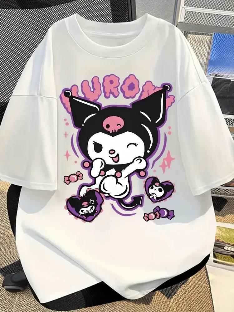 

2025 Summer Fashion Casual Pattern Tshirt Fashion Casual Top Plus Size Harajuku College Style Unisexs Clothing S
