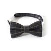 Christmas Pet Collar for Cats Dogs Plaid Bowtie Festival Party Pet Necktie Costume Accessories Breakaway Cat Collar 2PCS