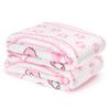 LittleForBig Adult Diaper Cute Baby Rabbit Disappearing Flower Size L Pants, Design, Print, Pink, 2-Pack,