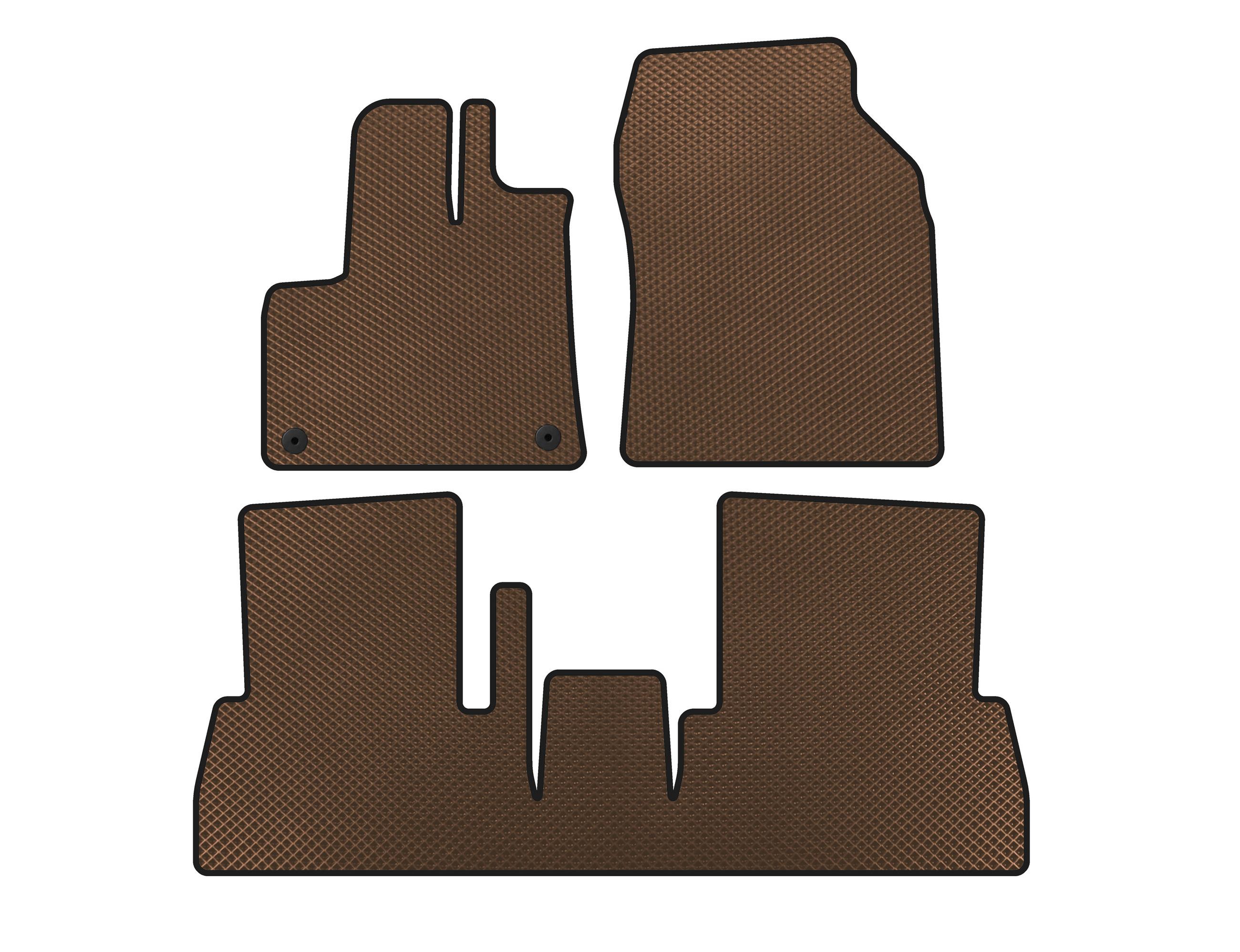 

EVA mats (Manual transmission, Brown) for Citroen Berlingo/Multispace 2019-