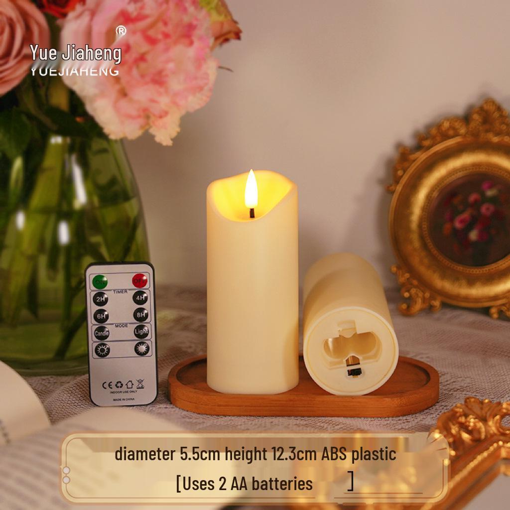 

Светодиодная свеча-пуля с дистанционным управлением для мероприятий