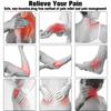 Dual Channel TENS Muscle Stimulator Pain Relief Therapy Device with 8 Electrode Pads for Body Recovery