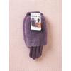 Daiso Detachable Fur Women Gloves Purple