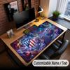 Large Mouse Pad Atletico Madrid FC Print Custom Name Text Desk Mat for Office Gaming
