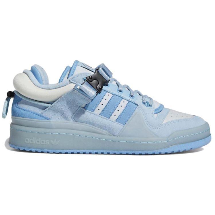 Adidas Bad Bunny X Forum Buckle Low Blue Tint Unisex Sneakers Light-Blue Clear-Blue GY9693