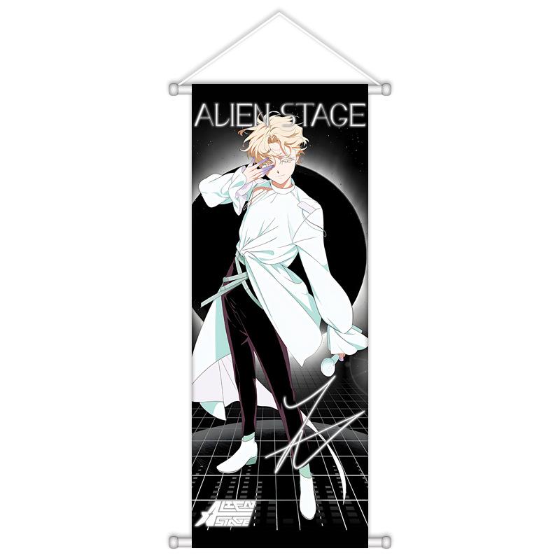 Anime Alien Stage Mizi Sua Ivan Till Hyuna Luka Wall Scroll Poster Decoration Gifts