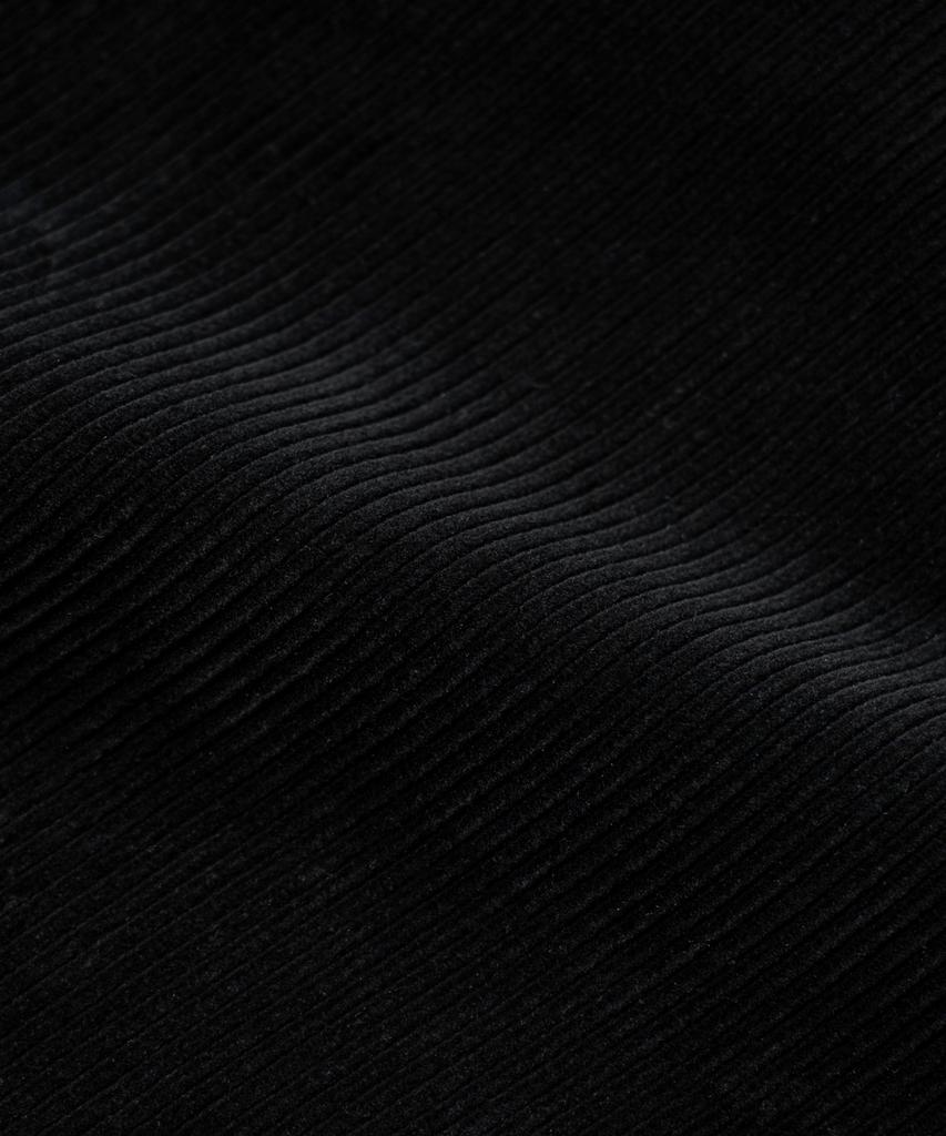 Edeunbeoleokeulleob Wide Fit 5 Pocket Corduroy Pants [Black]