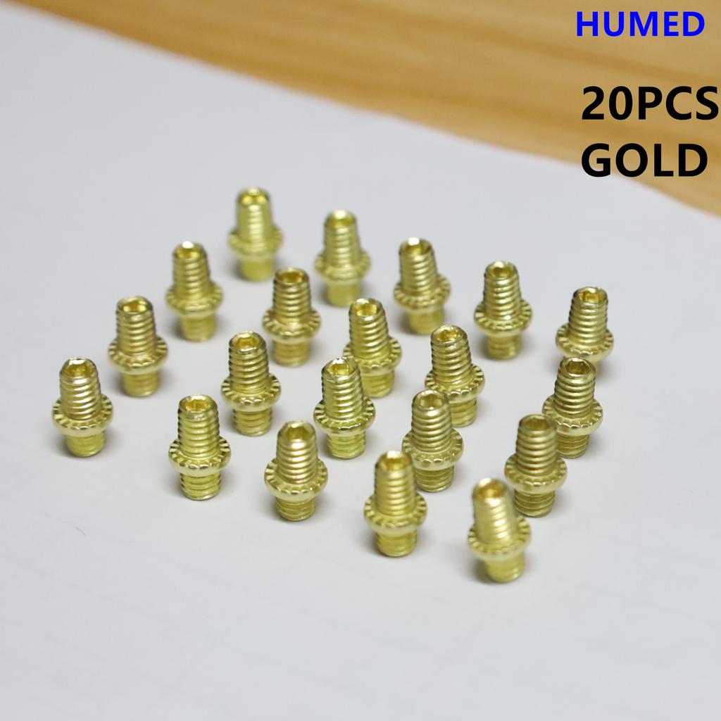 2025New Bicycle Pedal Anti-Skid Bolt M4 Steel Pin Nail MTB Road Bike Hexagona Pedal Pin Screws 6