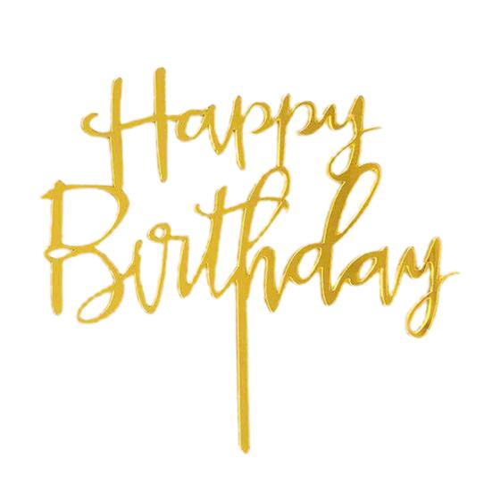 Doğum Günü Pastası Süsü Cupcake Doğum Günü Partisi Dekorasyon Kartı Aksesuarları