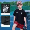ASK JUNIOR Atmungsaktives Outdoor-Kurzarm-T-Shirt für Jungen