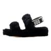 UGG Oh Yeah Thick Sole Sandals Black Women's 1107953-BLK