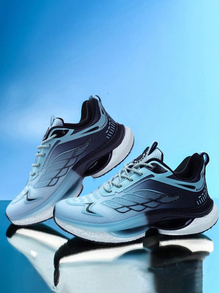 Módní ležérní sportovní obuv, šněrovací lehká běžecká obuv, prodyšná a pohodlná dámská obuv