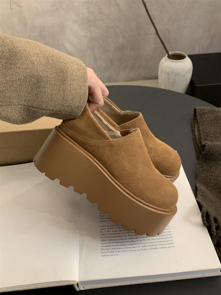 Japanese Style 2025 Spring New Chunky Platform Pumps Woman Slip On Jk Uniform Shoes British High Heels Gothic Loafers Women