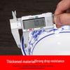A5 Thickened Melamine Noodle Bowls - Blue & White 10-Pack