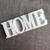 DIY Crystal Mold Handmade Pendant Crafts Letters Shape High Mirror Mold HOME LOVE Mould Soap Silucone Mold