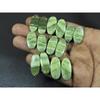 Natural Green Serpentine Matche Pair Oval Cabochon Loose Gemstone 7Pair Lot C-3341